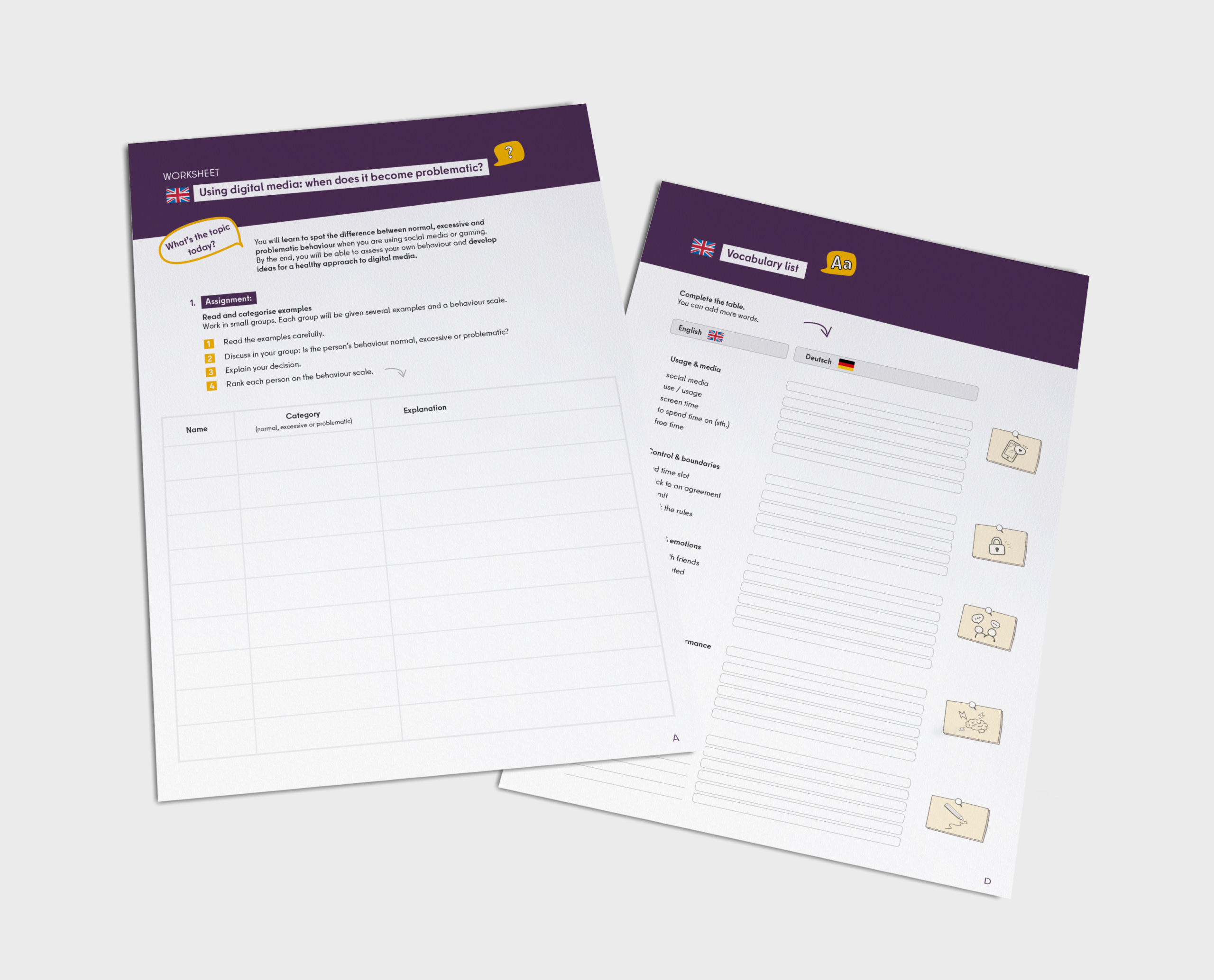 Methode: Verhaltensskala (Englisch) – Bild 2